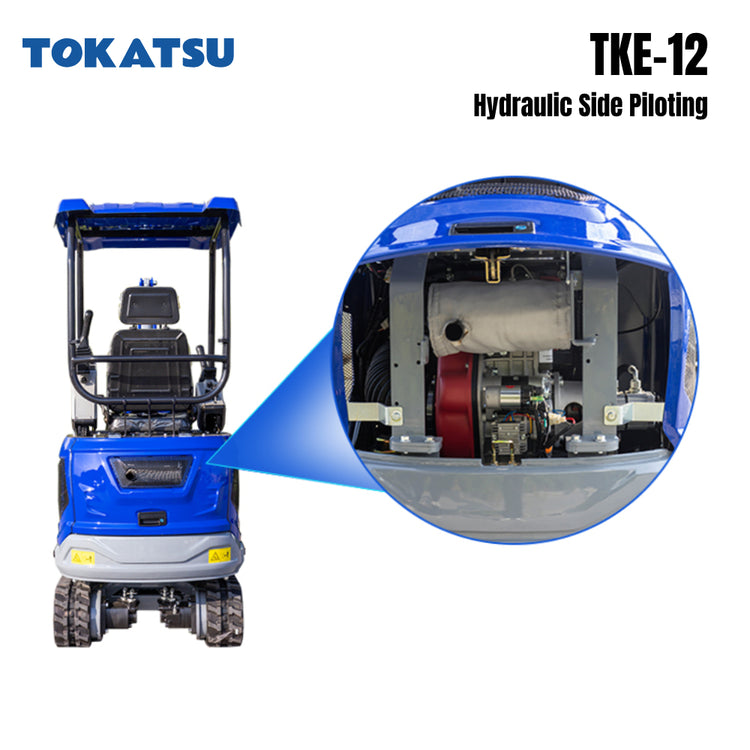 1.2 Ton TKE-12 Mini Excavator image 9