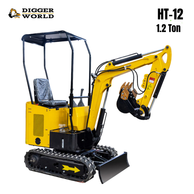 1.2 Ton HT-12 Mini Excavator image 0