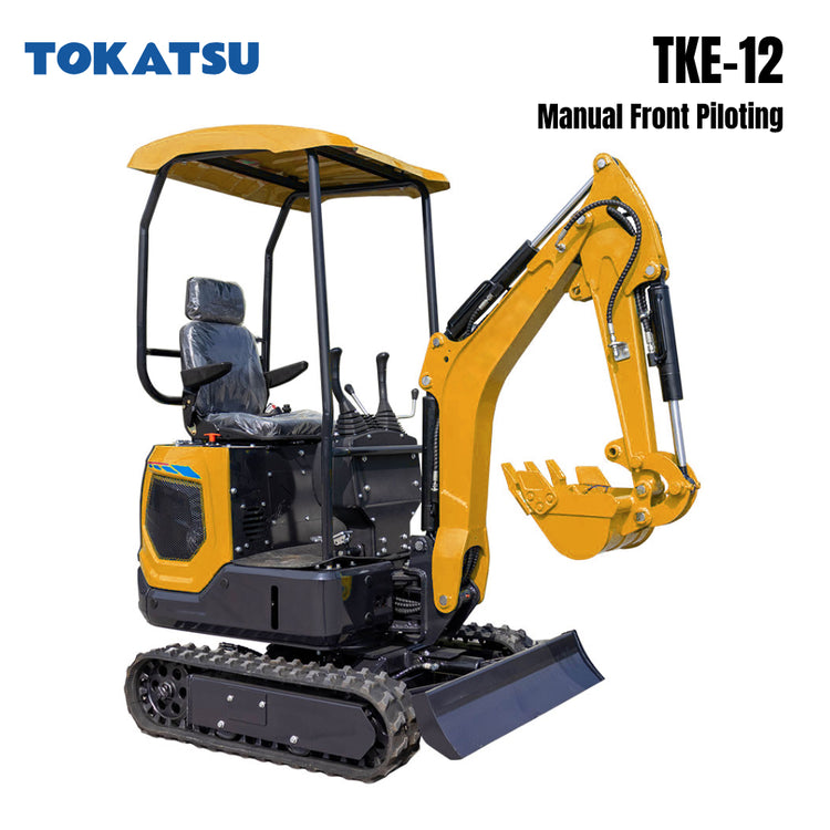 1.2 Ton TKE-12 Mini Excavator image 1