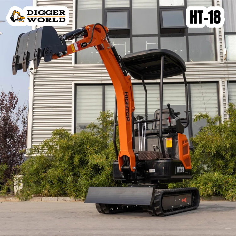 1.8 Ton HT-18 Mini Excavator image 1