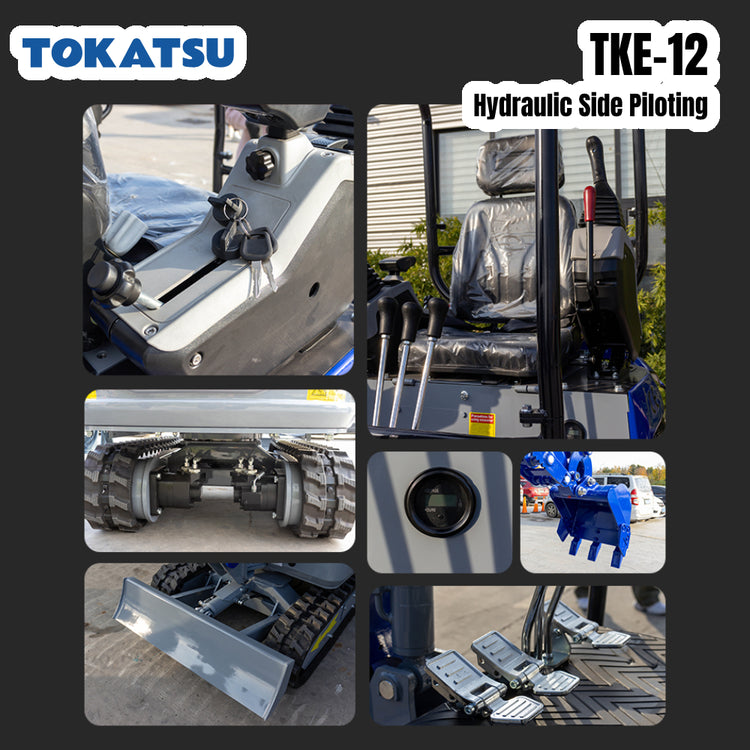 1.2 Ton TKE-12 Mini Excavator image 10