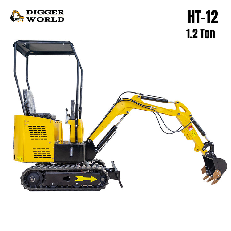 1.2 Ton HT-12 Mini Excavator image 1