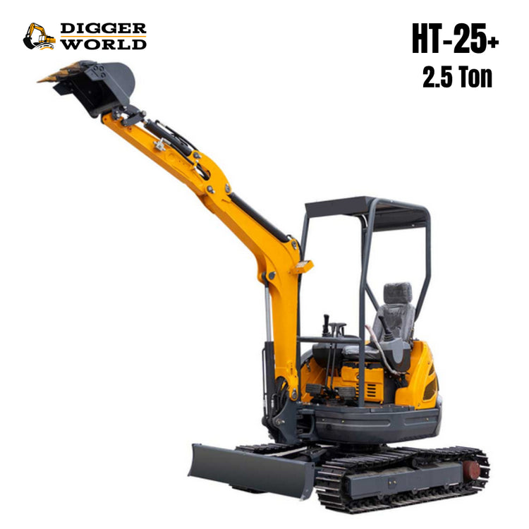 2.5 Ton HT-25+ Mini Excavator image 3