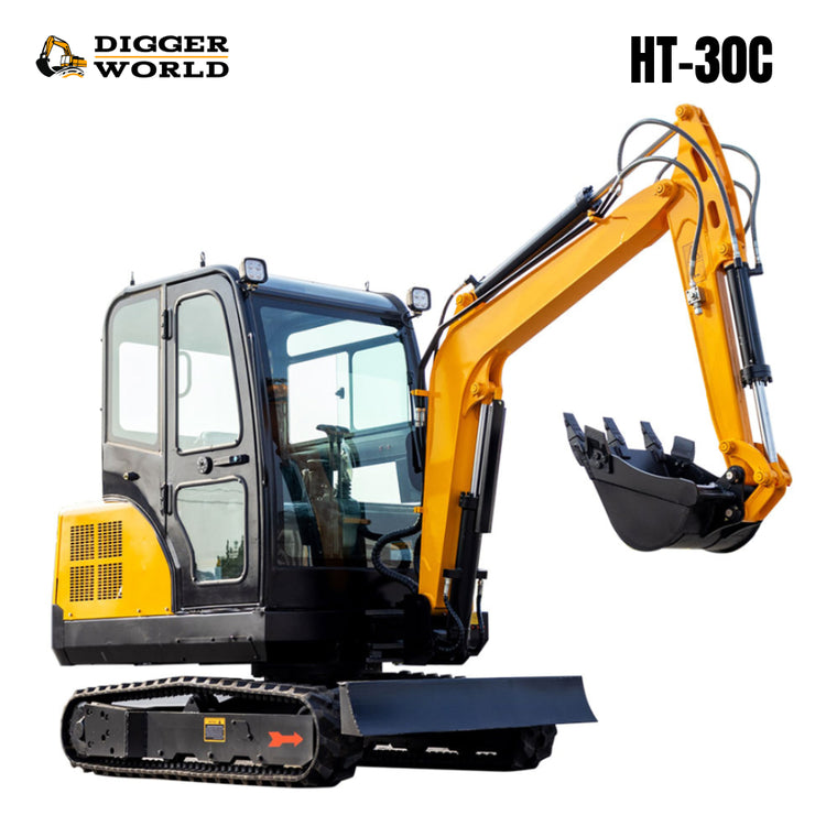 3.0 Ton HT-30C Mini Excavator image 0