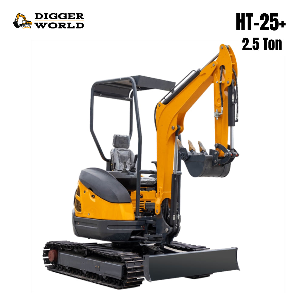 2.5 Ton HT-25+ Mini Excavator image 0