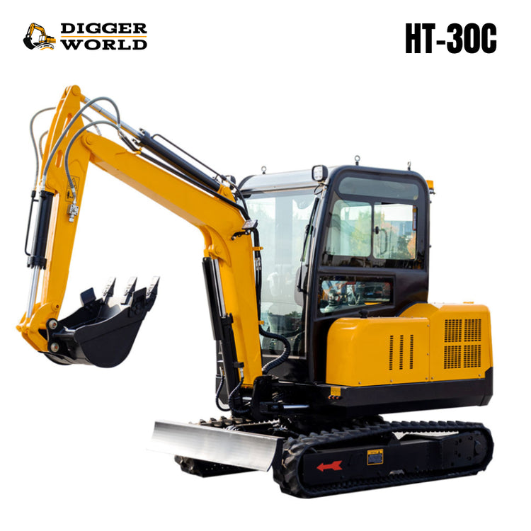 3.0 Ton HT-30C Mini Excavator image 1