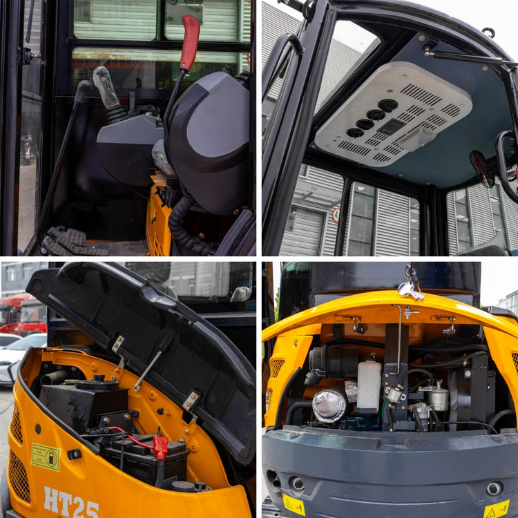 2.5 Ton HT-25C+ Mini Excavator image 7