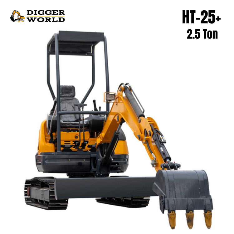 2.5 Ton HT-25+ Mini Excavator image 2