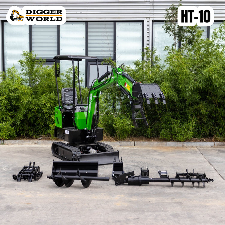 1 Ton HT-10 Mini Excavator image 3