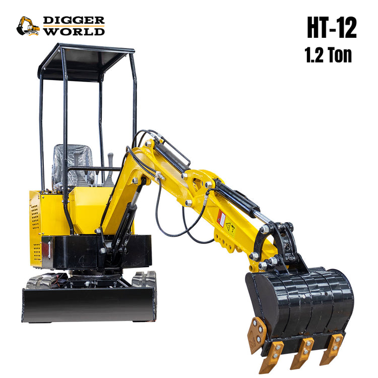 1.2 Ton HT-12 Mini Excavator image 3