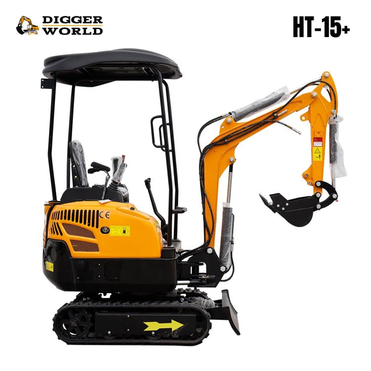 1.5 Ton HT-15+ Mini Excavator image 2