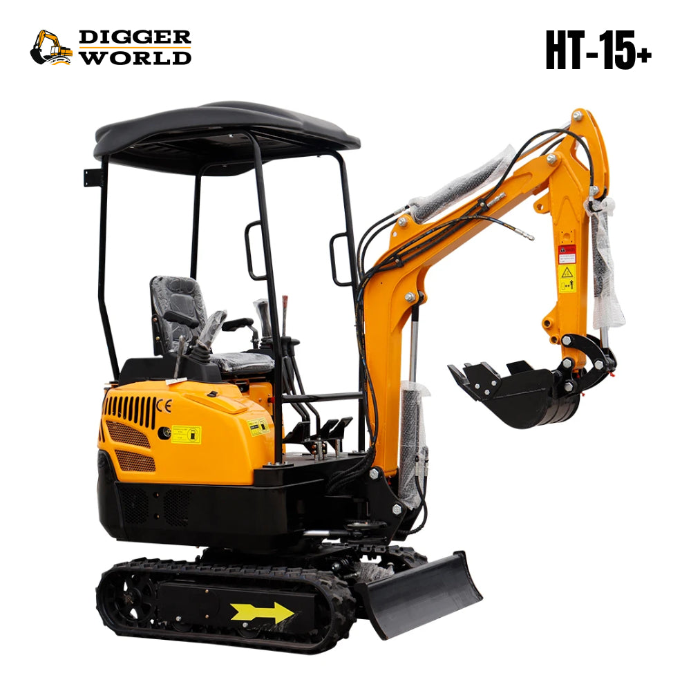 1.5 Ton HT-15+ Mini Excavator image 0