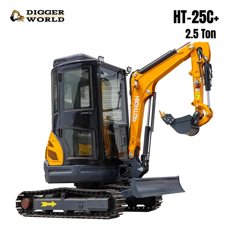 2.5 Ton HT-25C+ Mini Excavator image 0