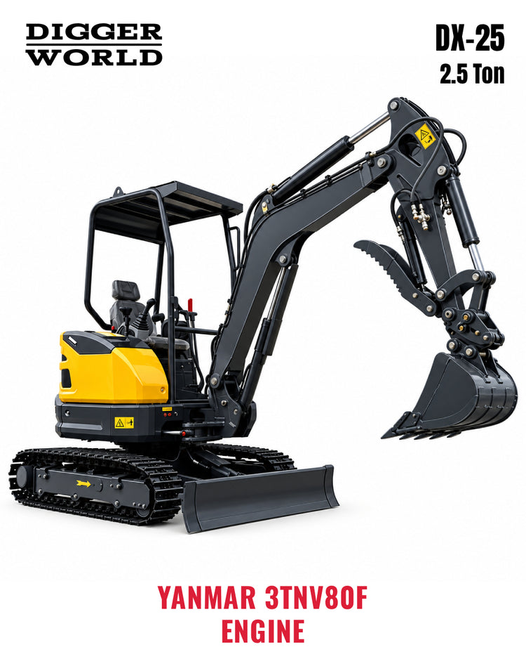 DX-25 Mini Excavator