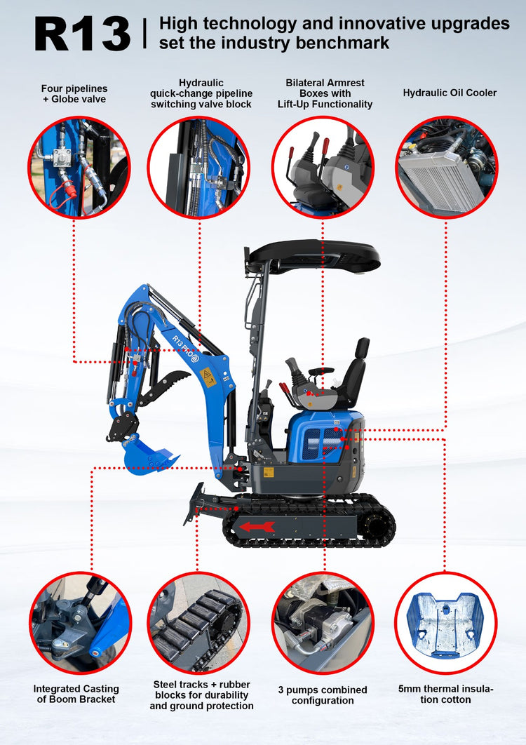 R13 Mini Excavator