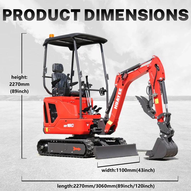 HY-16 Mini Excavator